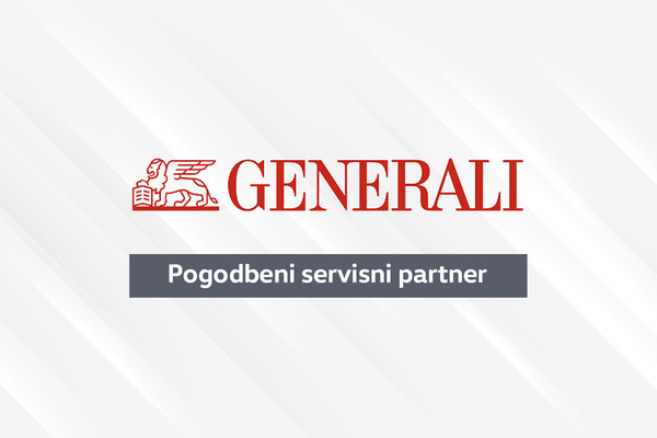 Zavarovalnica Generali - pogodbeni servisni partner